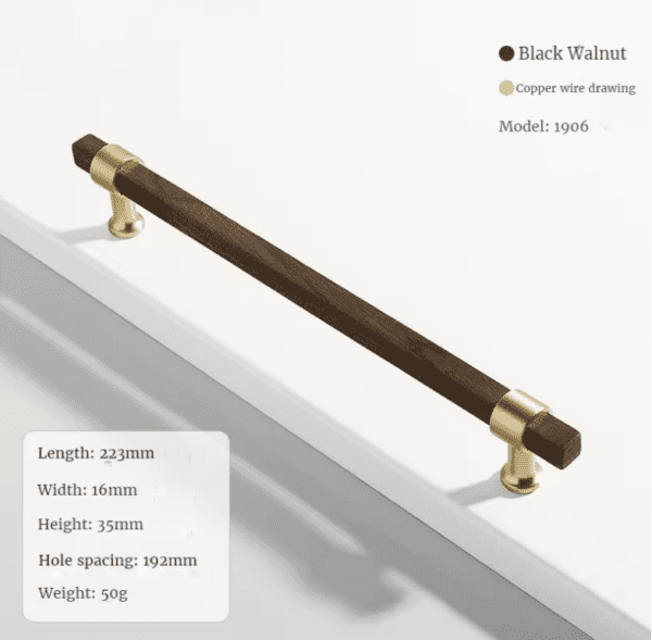 Stockholm cabinet handles